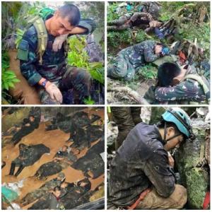 Rescate angustioso en Thailandia